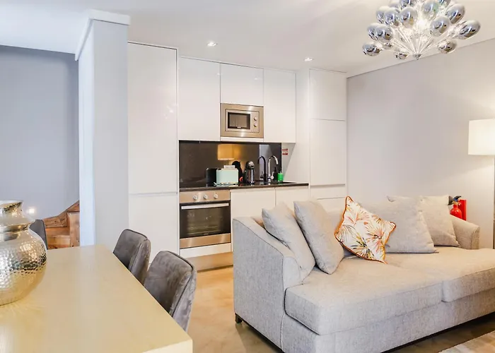 아파트 Duplex In Marques De Pombal 리스본